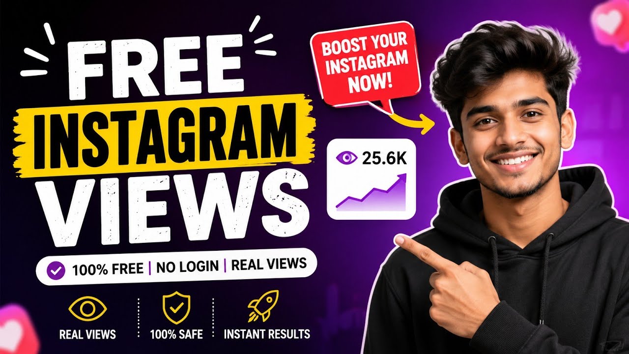 #How to Get More FREE Instagram Views Fast (2026 Strategy) | Grow Your REELS Reach Now