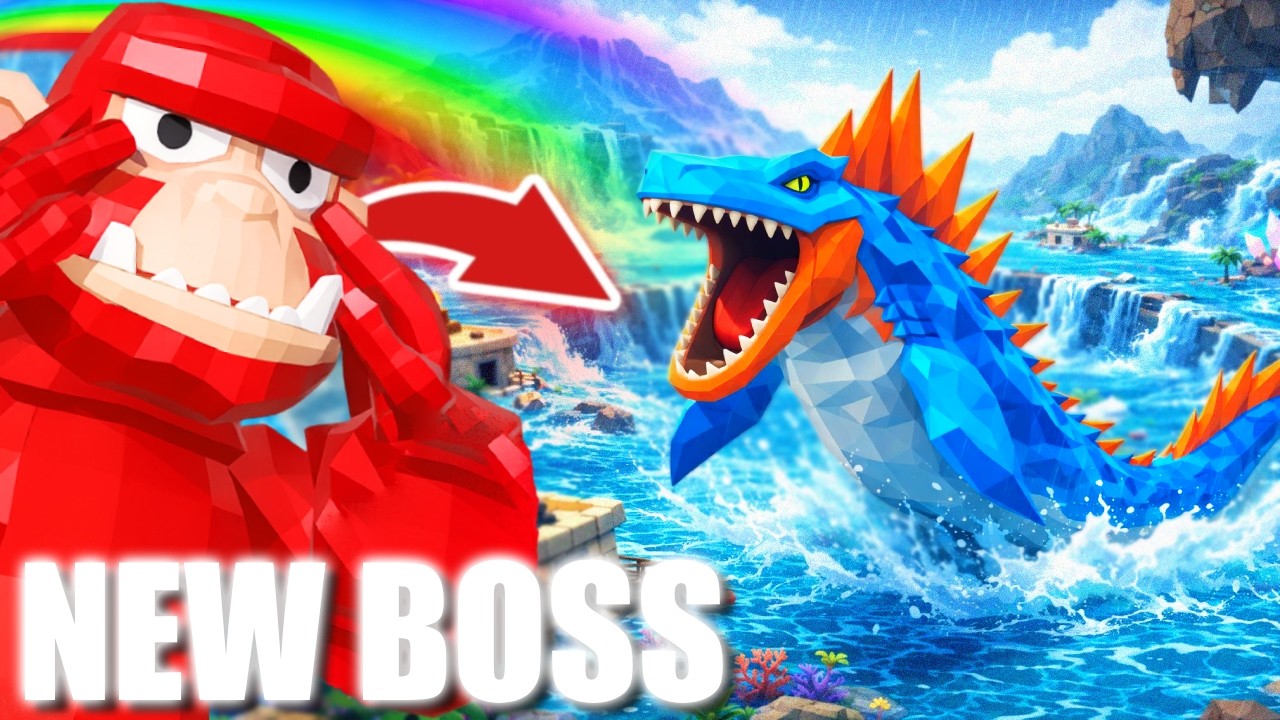 The NEW MOSASUGUS TITAN BOSS BATTLE In UG VR is INSANE…