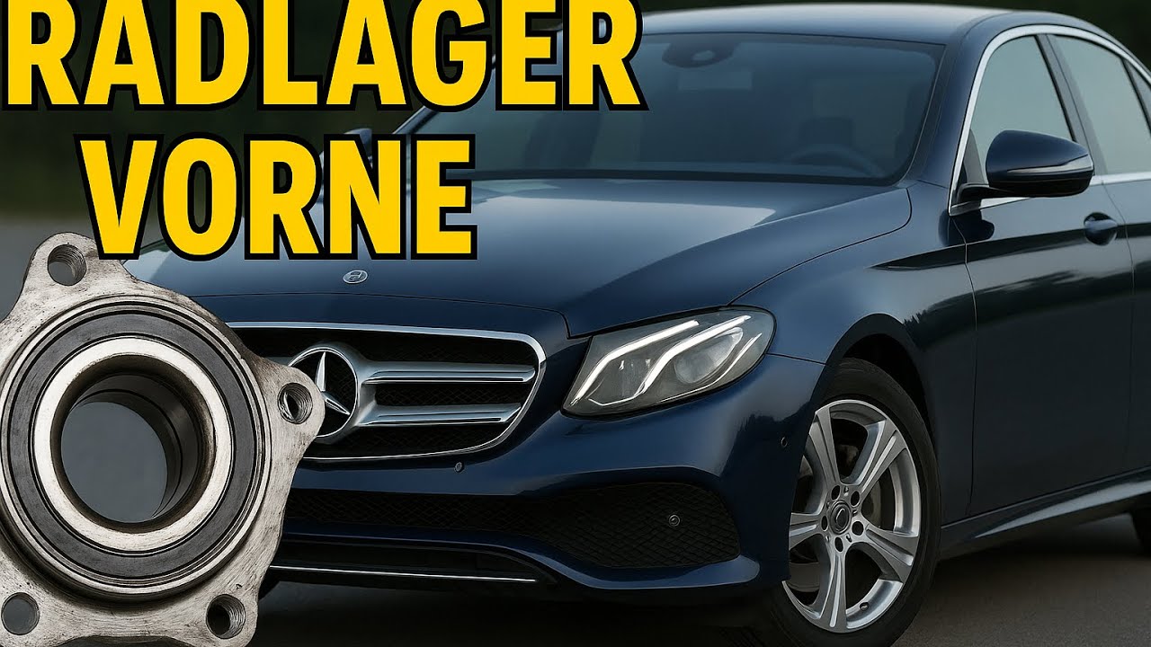 Mercedes W213 Radlager vorne ersetzen S213 tauschen E Klasse wechseln erneuern