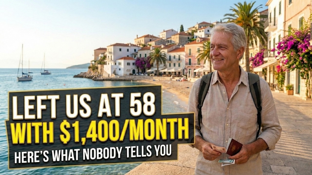 I Left the US at 58 With $1,400/Month — Here's What Nobody Tells You #costofliving