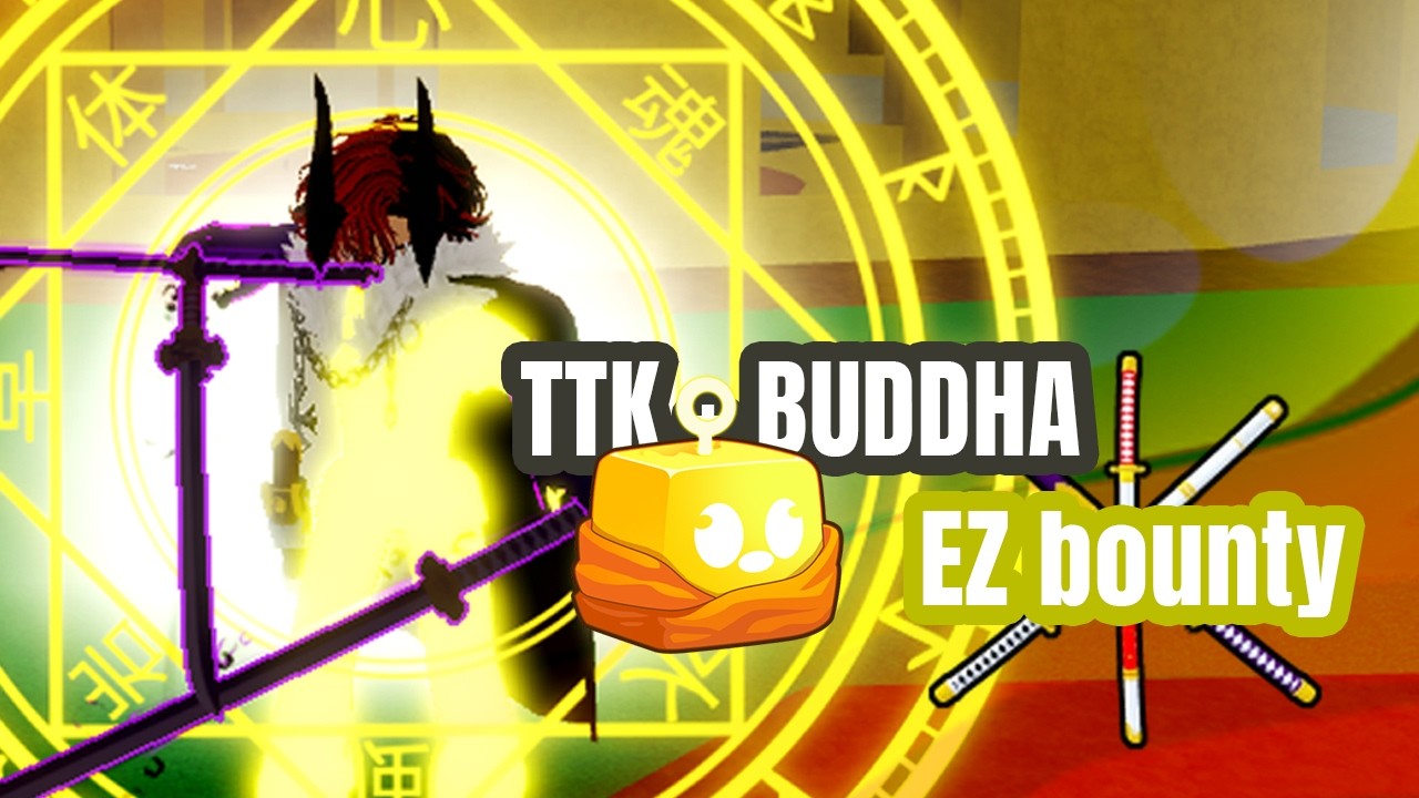 TTK + Buddha = EASY WINS 🔥#roblox #bloxfruits #buddha  #ttksword #bountyhunting #bloxfruit