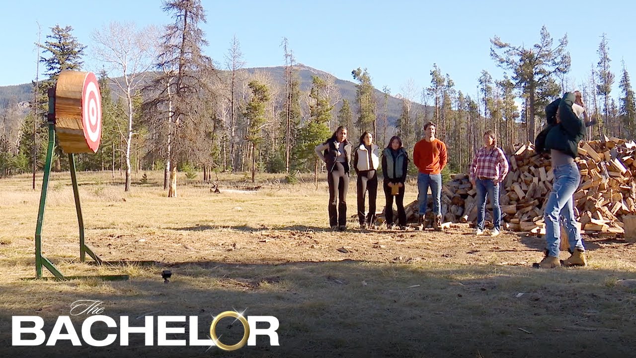 Joey Puts Maria, Jenn, Rachel & Kelsey T. to the Test During a Lumberjill Date in Canada