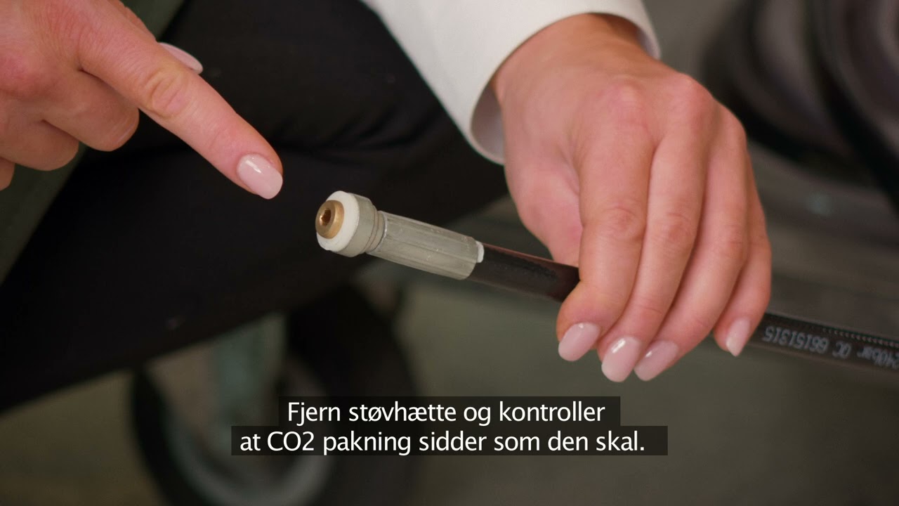 Guide til Postmix - skift af kulsyre flaske
