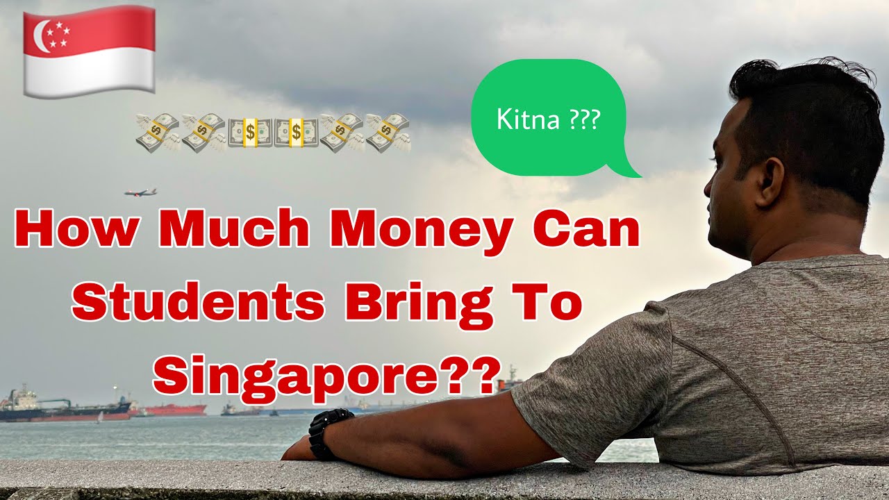 First One Month Expenses In Singapore | How Much Money Can Students Bring To Singapore