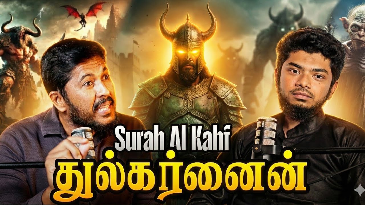 🗿 துல்கர்னைன் - யாஜூஜ் மாஜூஜ் | Surah Al Kahf | Quranic Podcast With Usthad Althafi 