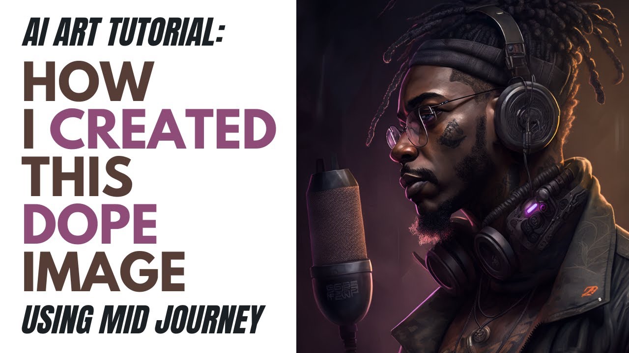 Midjourney V4 Tutorial: How to Create AI Art using Midjourney!