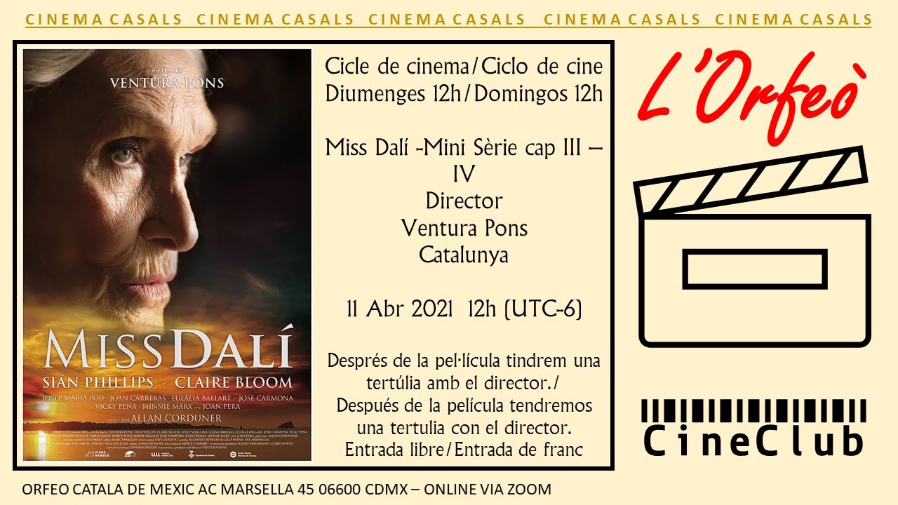 Miss Dalí (3 i 4), 2018, Director: Ventura Pons