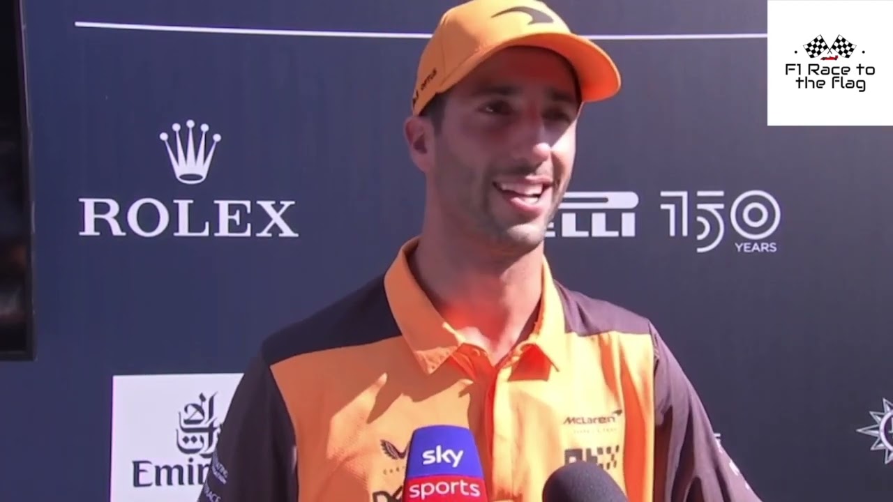 F1 Dutch GP 2022 Daniel Ricciardo post qualifying interview 