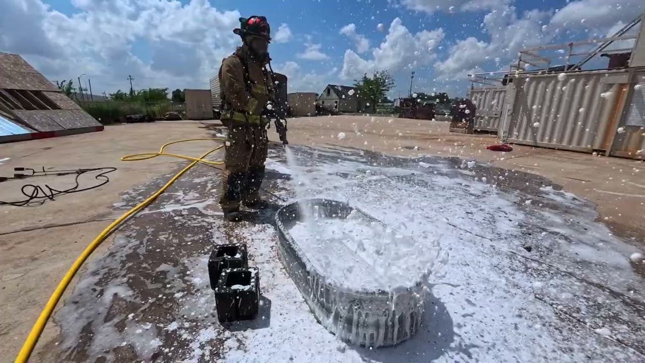 OKC BATTERY Fire Thermal Runaway Extinguishing Education & TRAINING Demonstration with Knight Tek