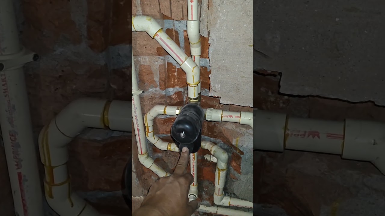 Jaquar 3 Inlet Diverter Installed|Bathroom Cpvc Pipe