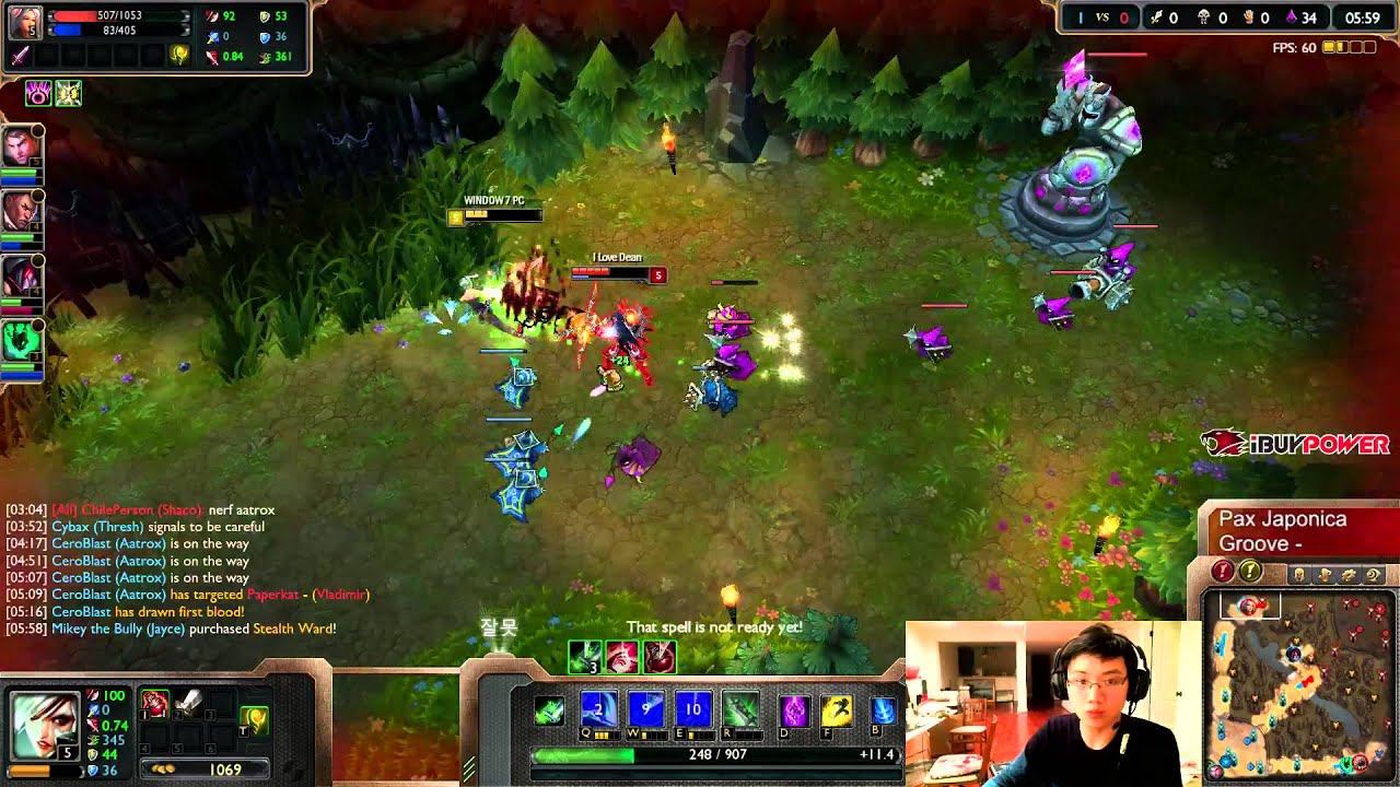 Riven fast combo example