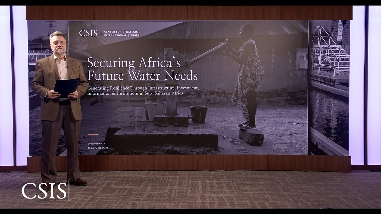 Securing Africa's Future Water Needs