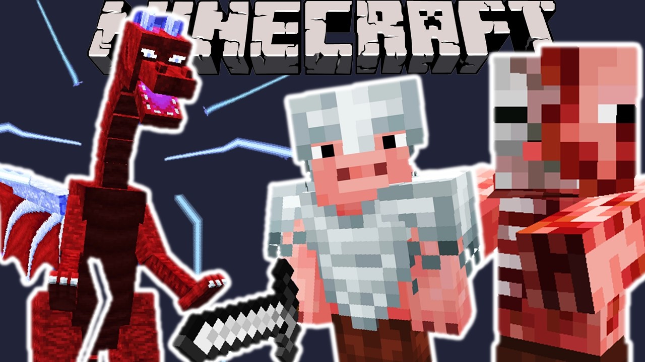 Minecraft: Ilyen Lehetett Volna a Minecraft? - Rediscovered Mod Bemutató
