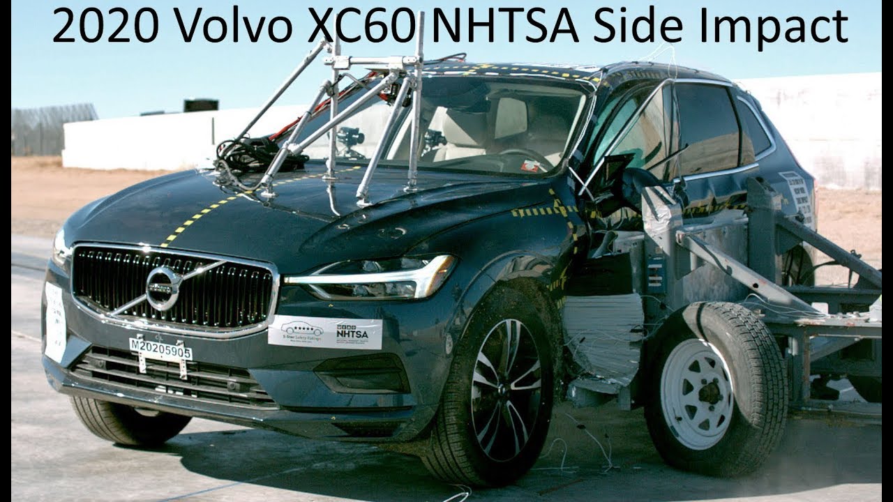 2020-2024 Volvo XC60 NHTSA MDB Side Crash Test