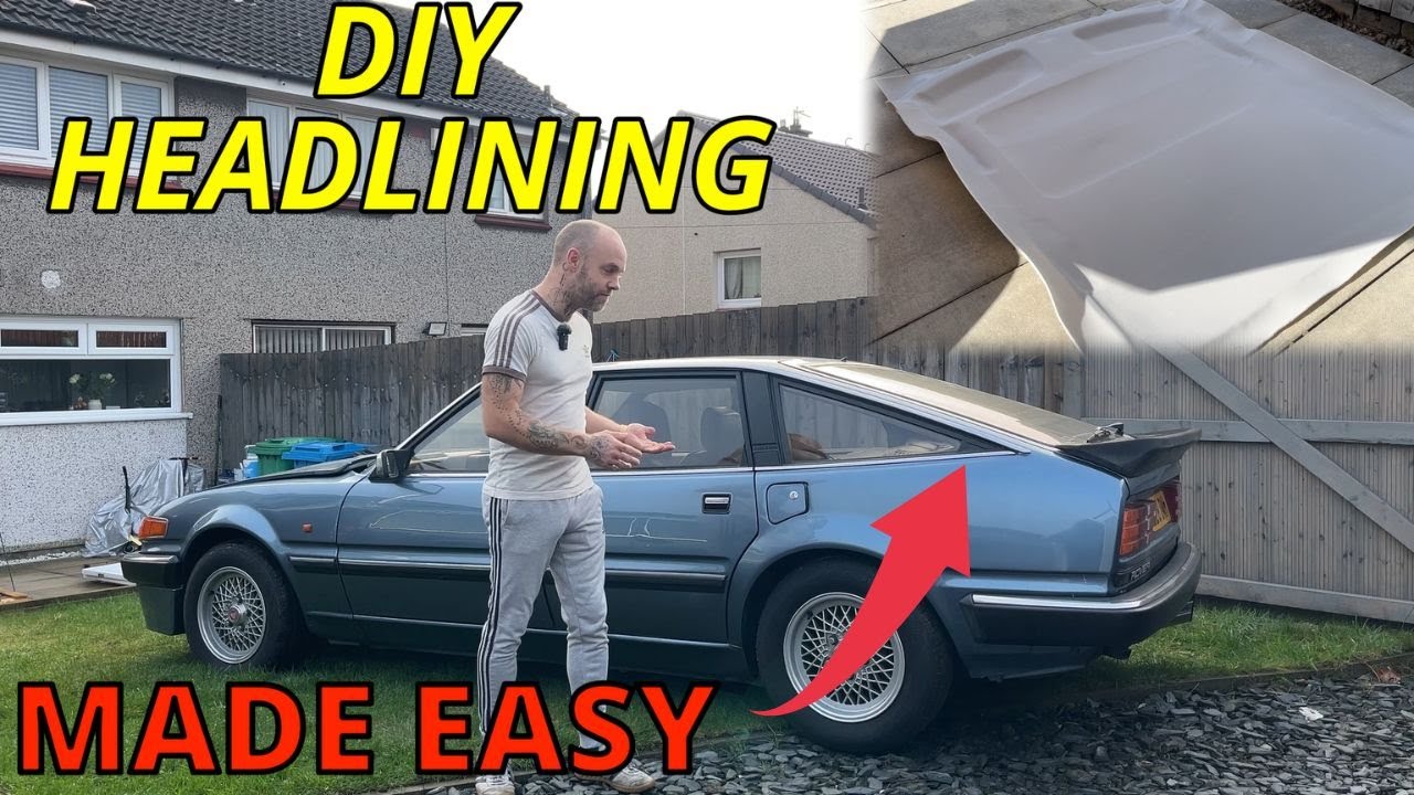 ROVER SD1 VITESS — ОБНОВЛЕНИЕ ПОТОЛКА