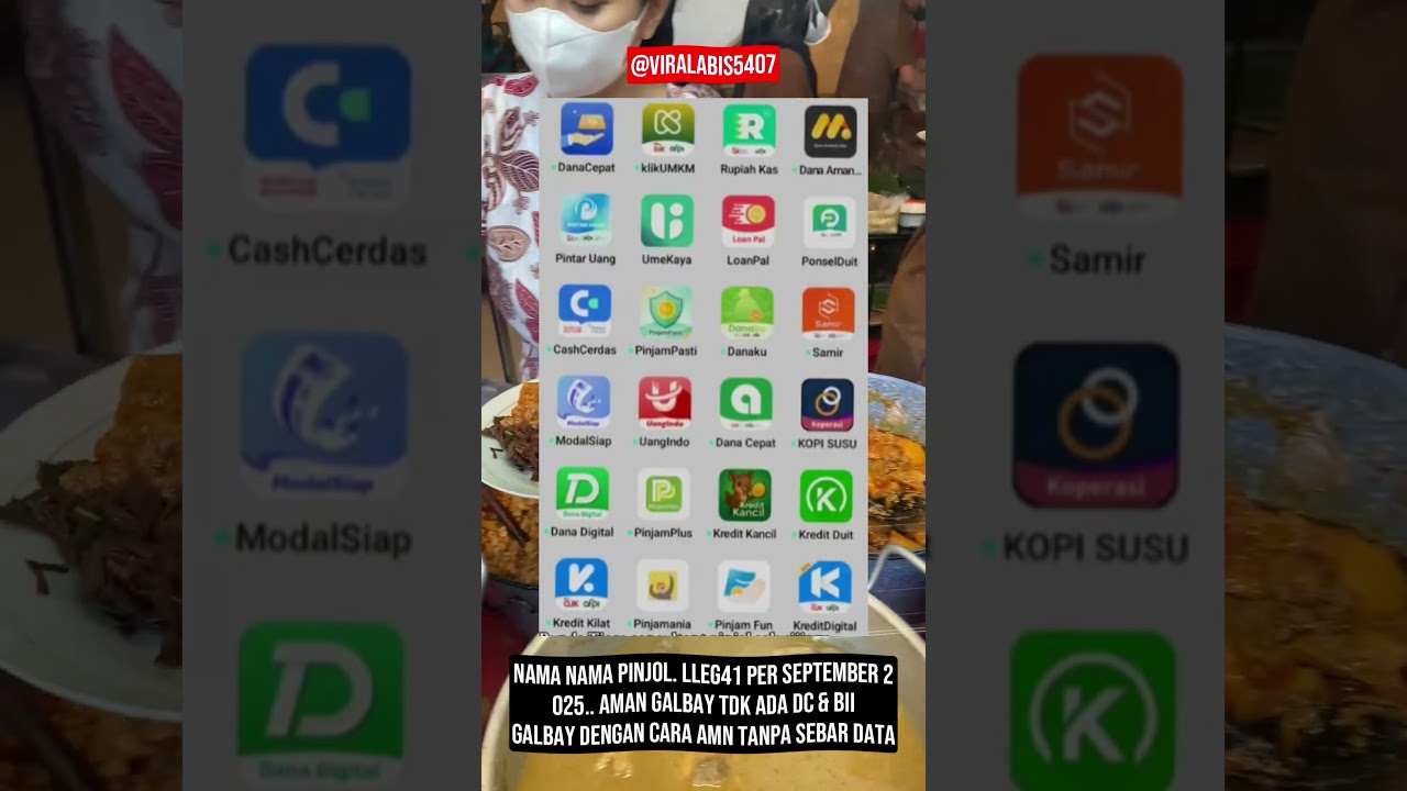 Daftar Aplikasi Pinjol Legal September s/d Desember 2025 Aman Galbay TDK ada DC