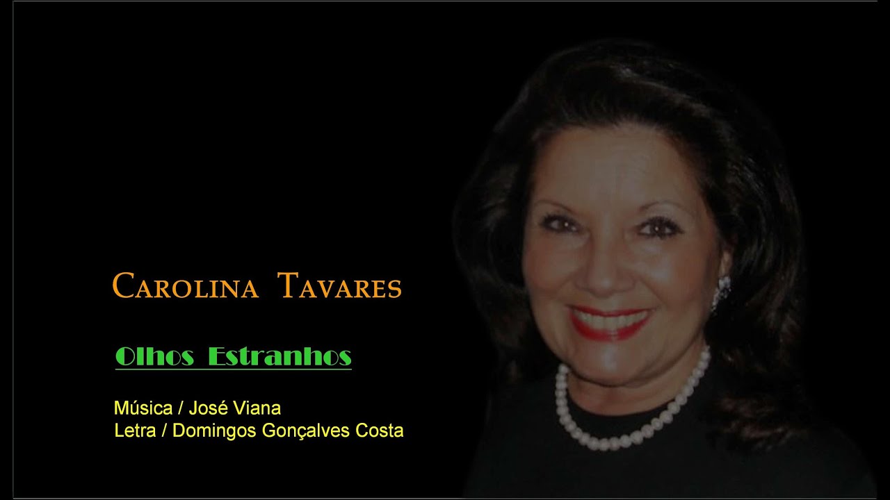 Carolina Tavares _  Olhos Estranhos