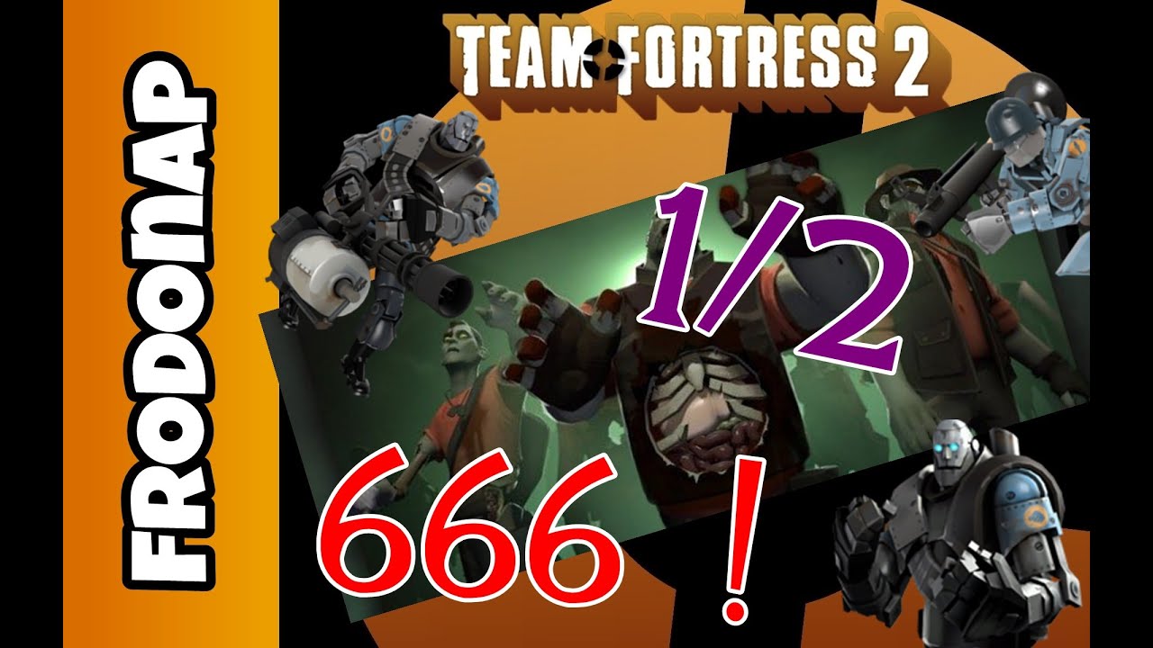 Team Fortress 2 - Fala 666 (1/2) - CZARY vs ROBOTY - MvM [z Jachem i Parzem]