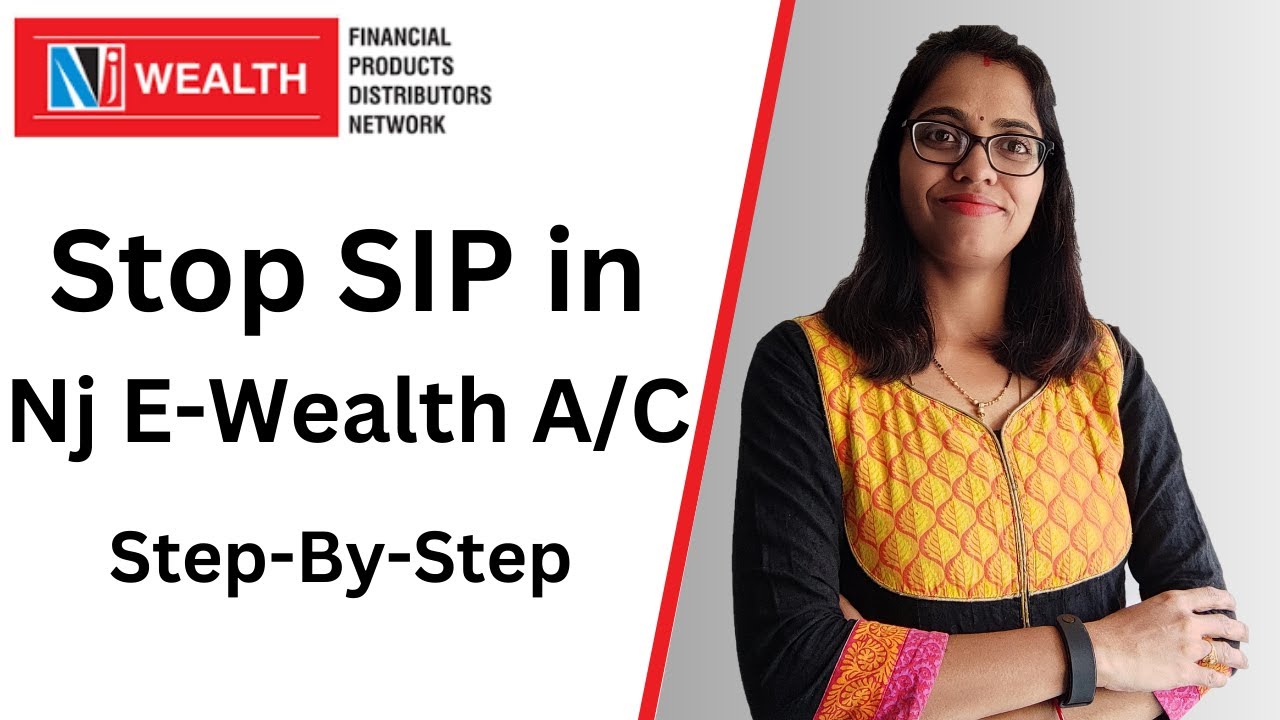 How to stop SIP in NJ E Wealth Account online? SIP Stop Request Step-by-step
