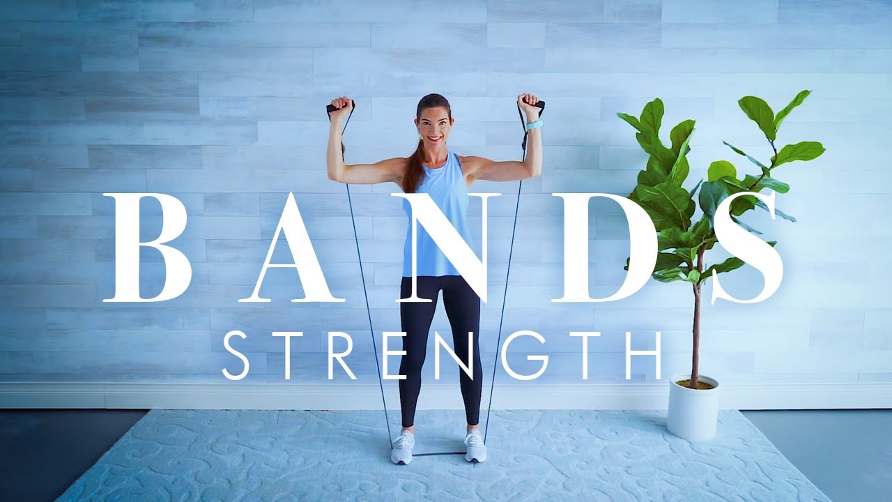 Resistance Band Workout || Full Body Strength || Great for Beginners & Seniors
