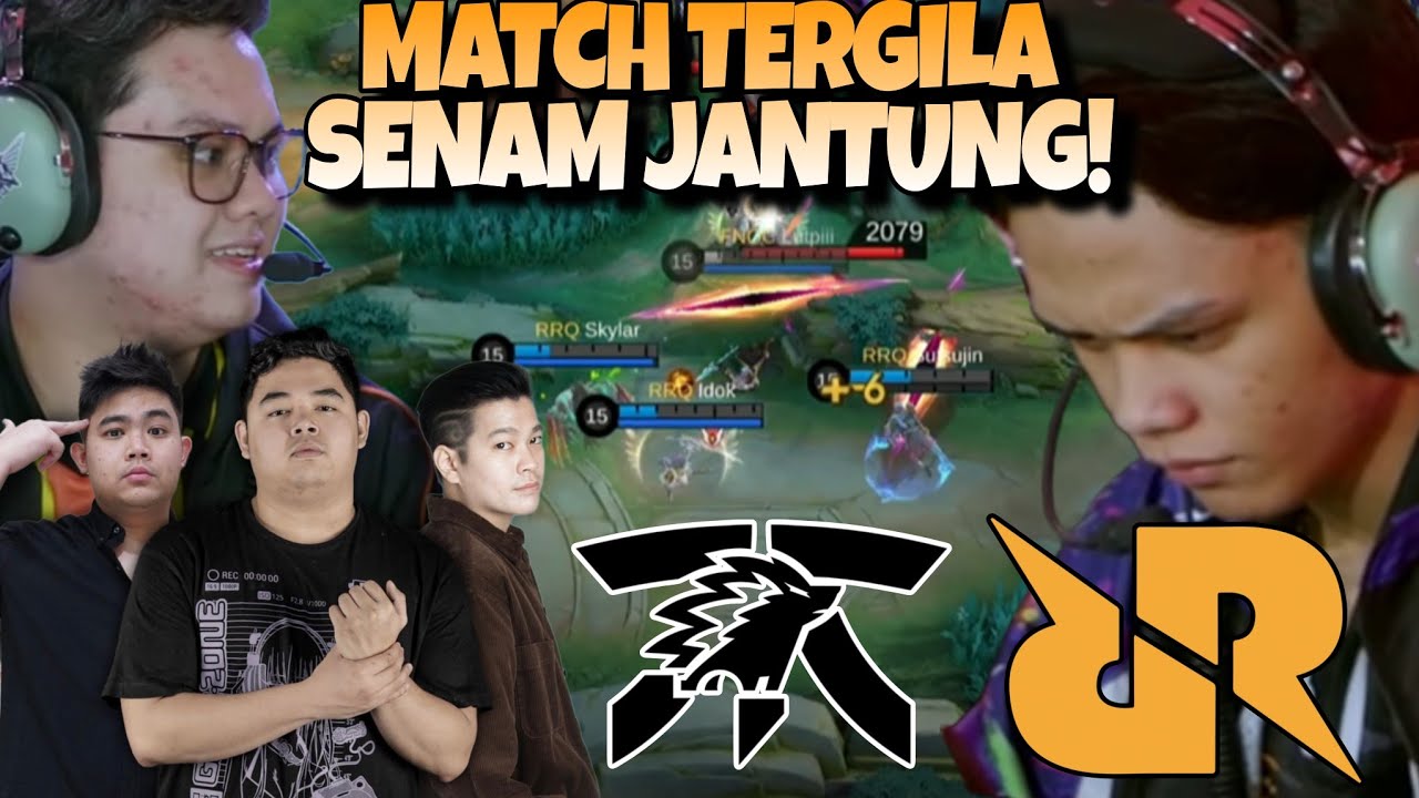MATCH TERGILA !! ADU MEKANIK SENAM JANTUNG COK !! RRQ VS ONIC MATCH 2 - MPL S14