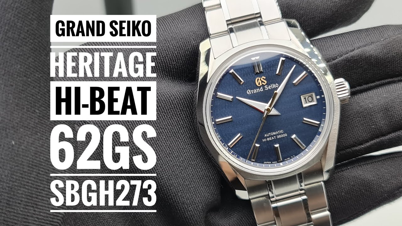 Grand Seiko Heritage Collection 62GS Automatic Hi-Beat 36000 SBGH273