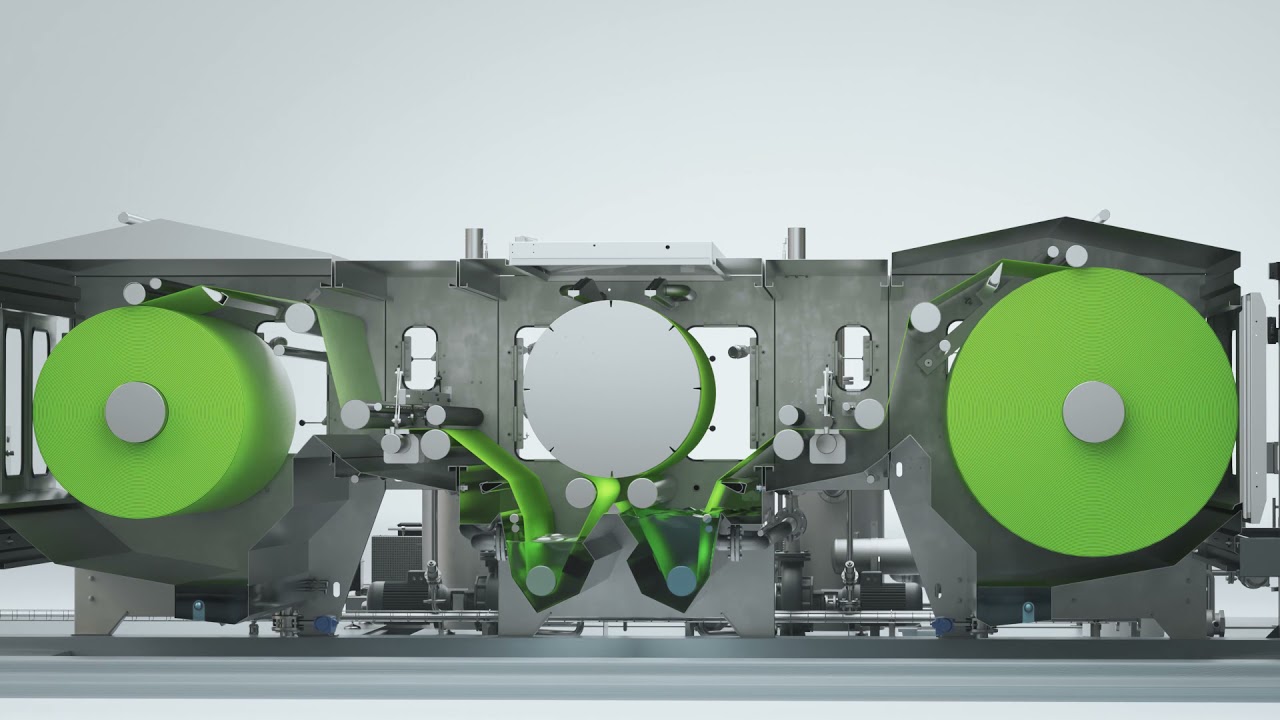 TVE Escale - Hydra washing, desizing and bleaching machine for fabric finishing process