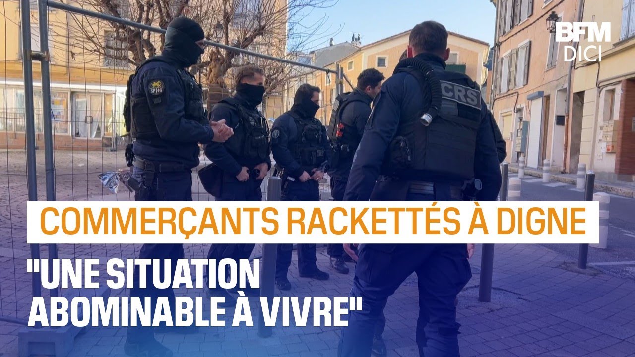 Commerçants rackettés à Digne: six individus interpellés dont un patron de bar