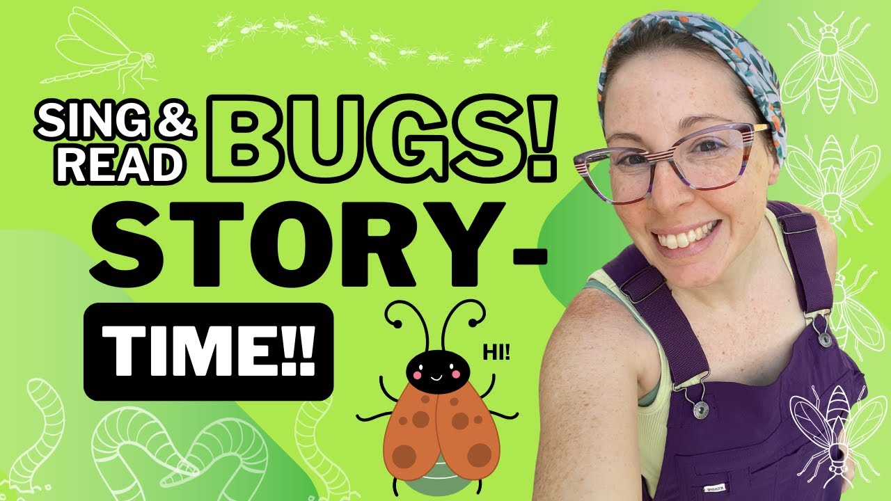 Bug Storytime! Toddler Nature Learning, Circle Time with Miss Jenipher!