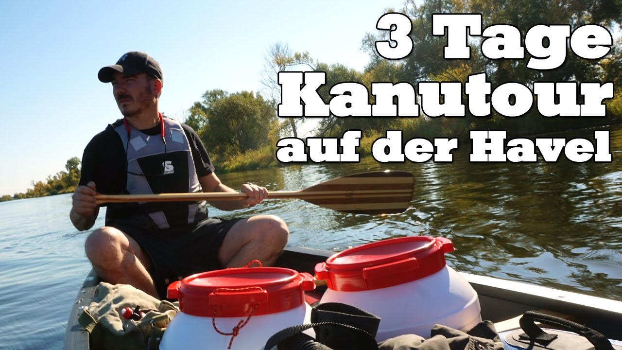 Kanutour - 3 Tage Havelland im Old Town Canadier