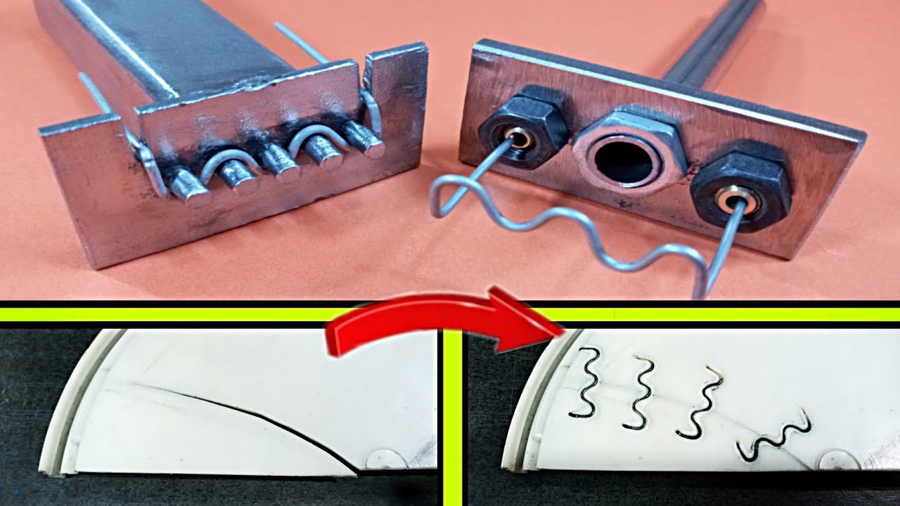How to make a Professional PLASTIC WELDING machine ■ DIY