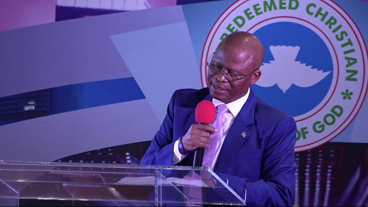 Chief Justice Mogoeng Mogoeng @ RCCG Open heavens Johannesburg