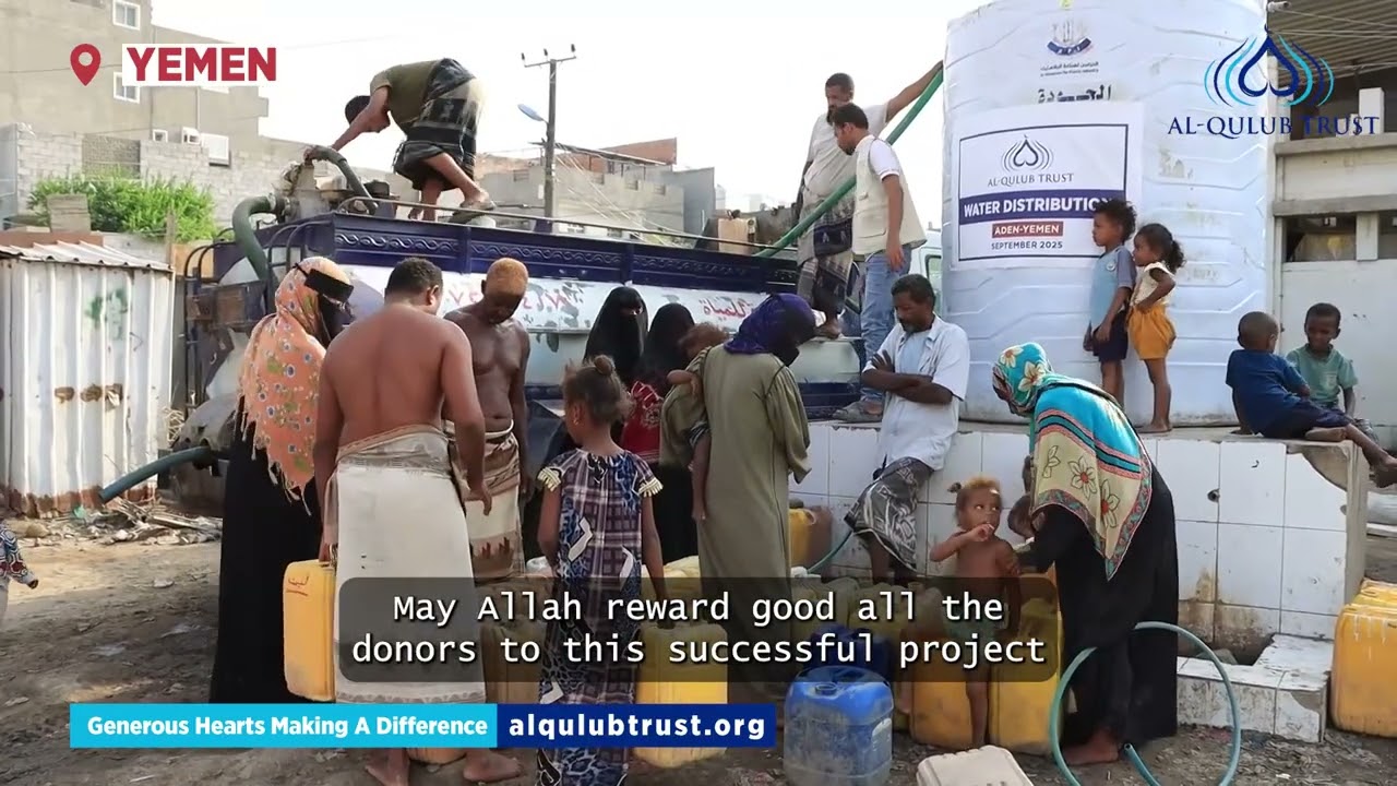 Water for Refugees in Yemen #foryou #fyp #viral #viralvideo