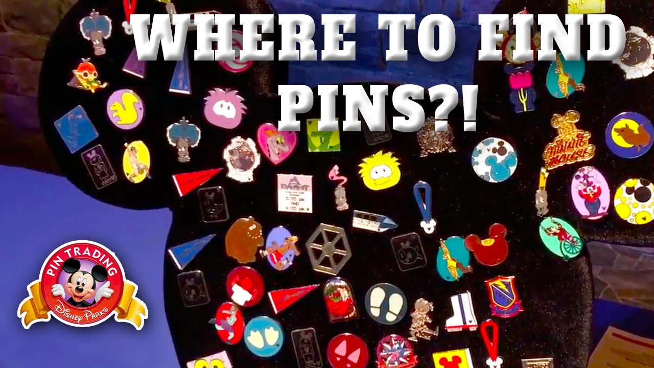 Where to find Trading Pins at Disneyland!