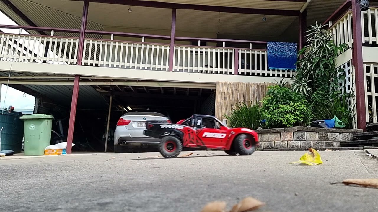 Traxxas UDR with ESS dual plus sound kit freestyle.