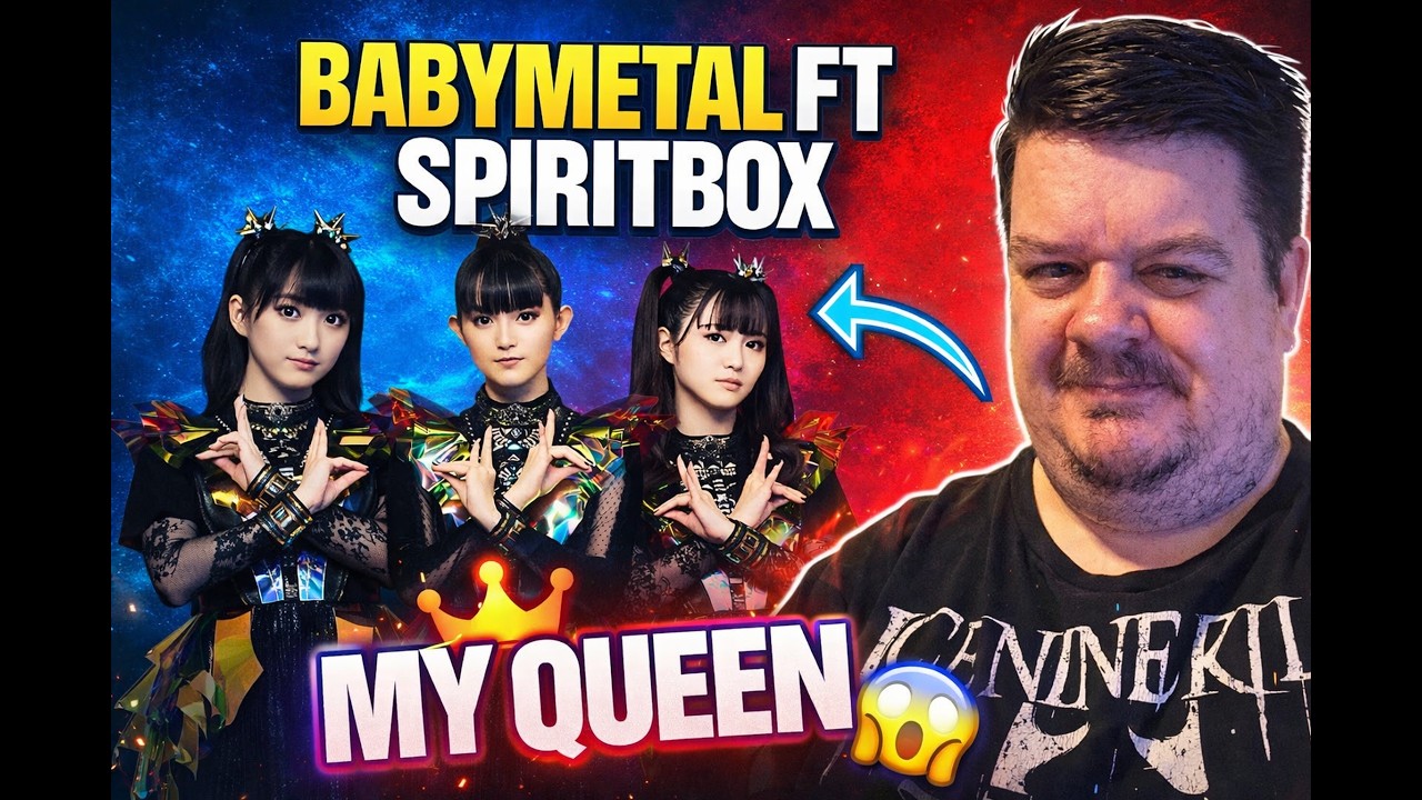 FIRST TIME REACTION TO BABYMETAL FT SPIRITBOX MY QUEEN!