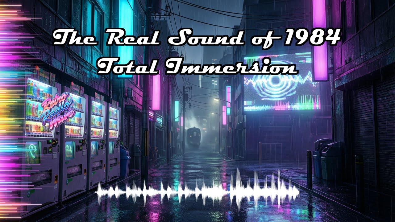 Midnight Frequency 📻 Retro 80s Synthwave Broadcast from Neon Tokyo | Song