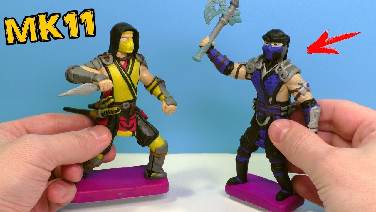 ЛЕПИМ САБ ЗИРО из игры Mortal Kombat 11