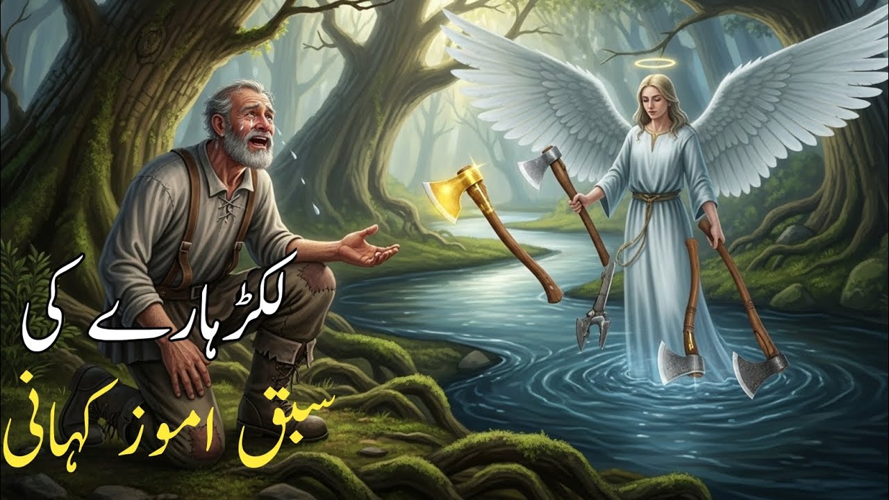 Lakar hara ki Kahani || لکڑہارا کی کہانی || Urdu kahanian || Hindi stories || sabaq amos kahani