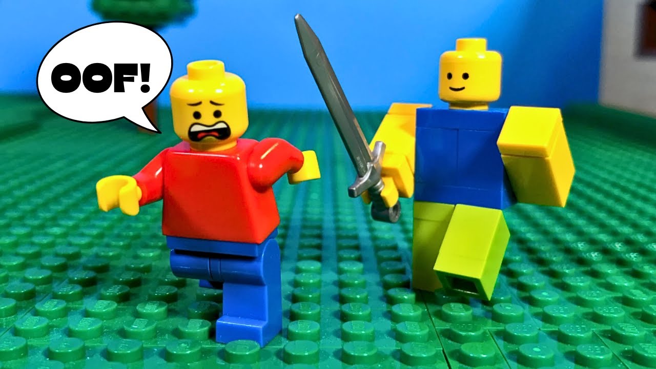 The Noob Killer - Lego Roblox Horror Stop Motion
