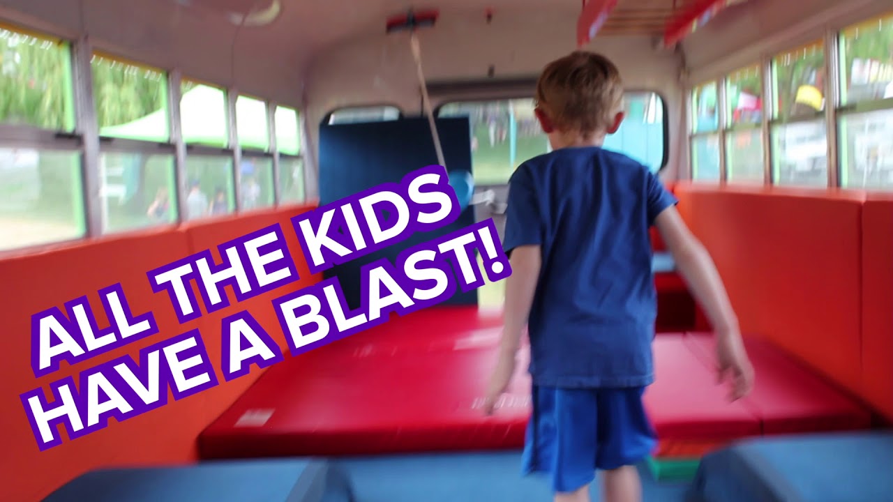 THROW THE BEST BIRTHDAY EVER | Monkey Movers Gym Bus