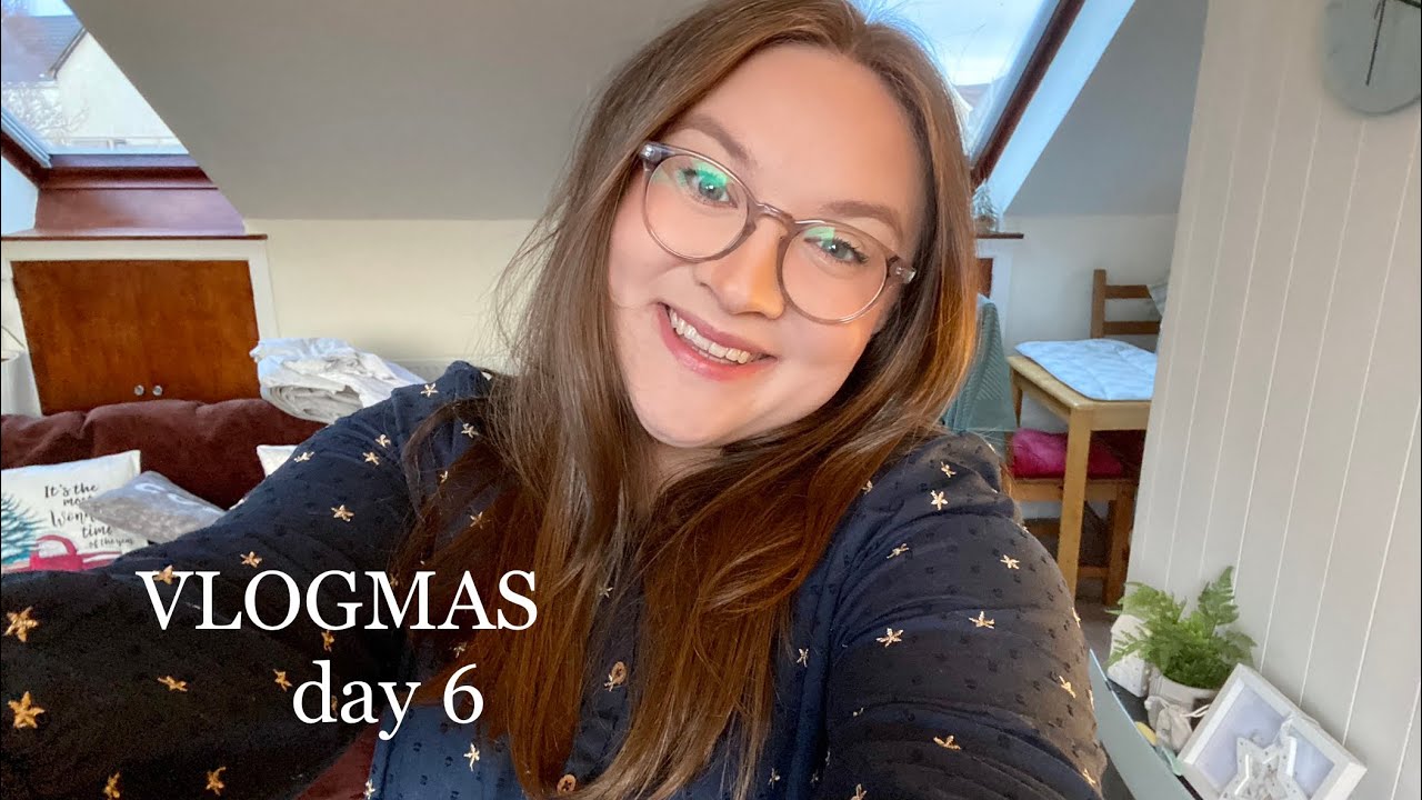 GRWM & christmas chat | VLOGMAS day 6