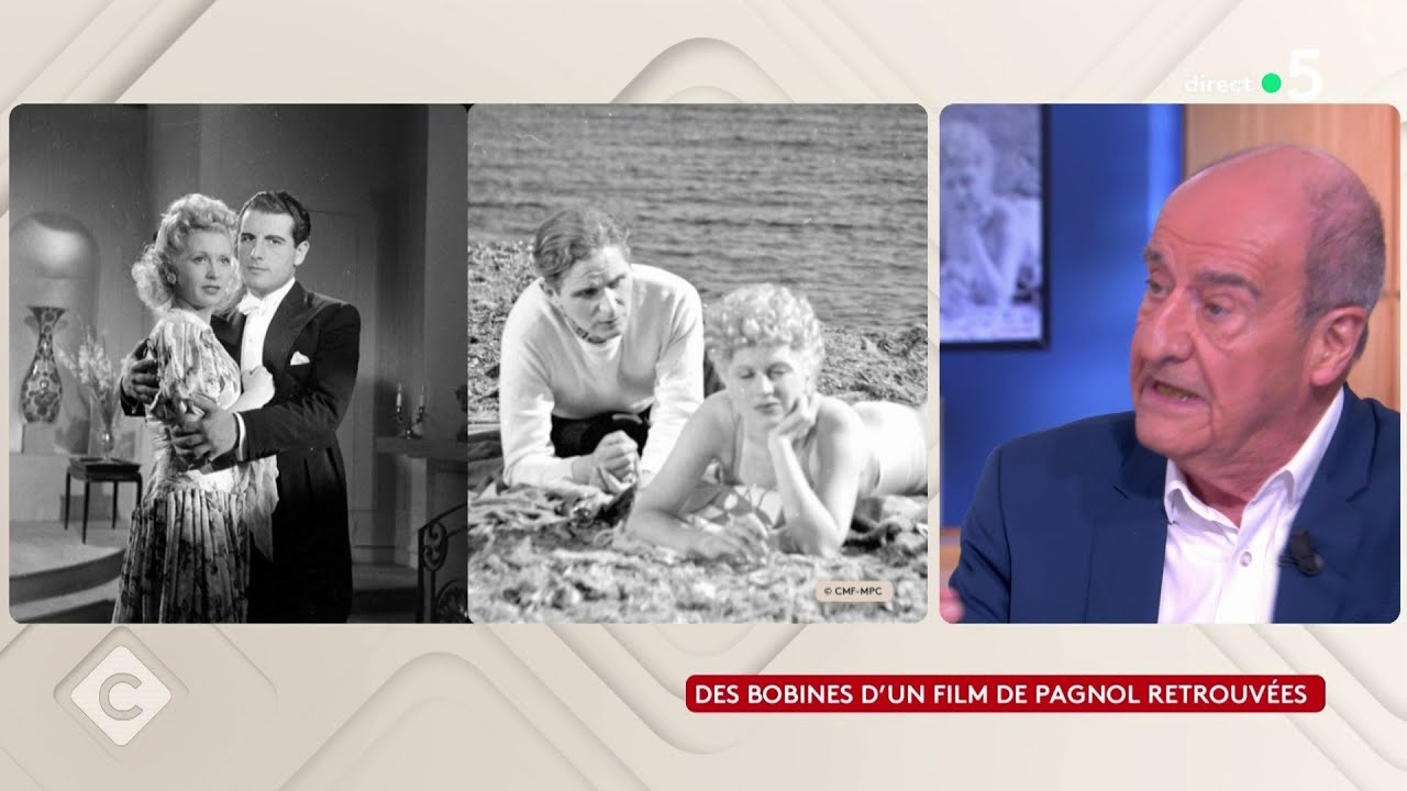 Des bobines d’un film de Marcel Pagnol retrouvées  - C à vous - 05/09/2024