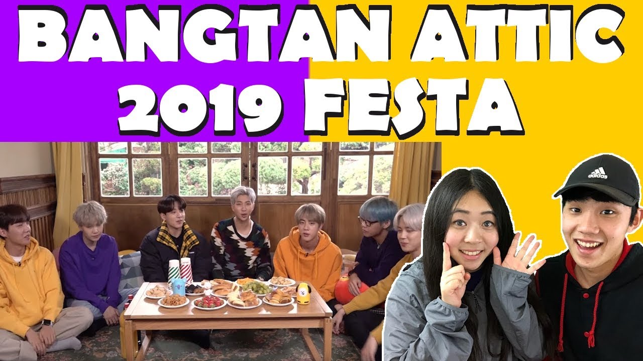 Couple Reacts To: BTS Festa 2019 Bangtan Attic Reaction