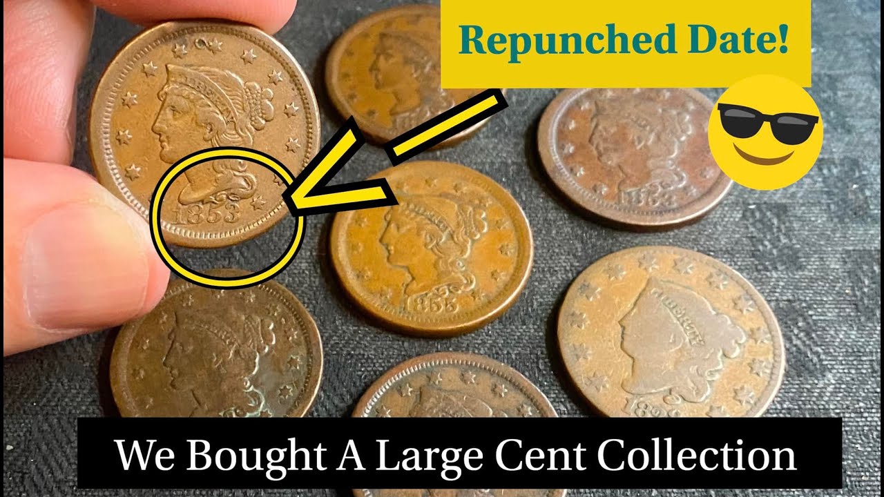 We Bought A Large Cent Collection! 200 years Old!