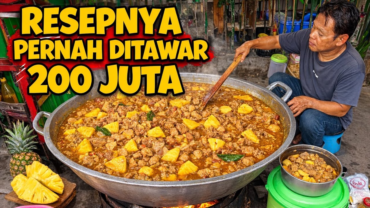 Resep Tongseng Ini Pernah Ditawar 200 Juta! Rahasia Bumbunya Pakai Nanas