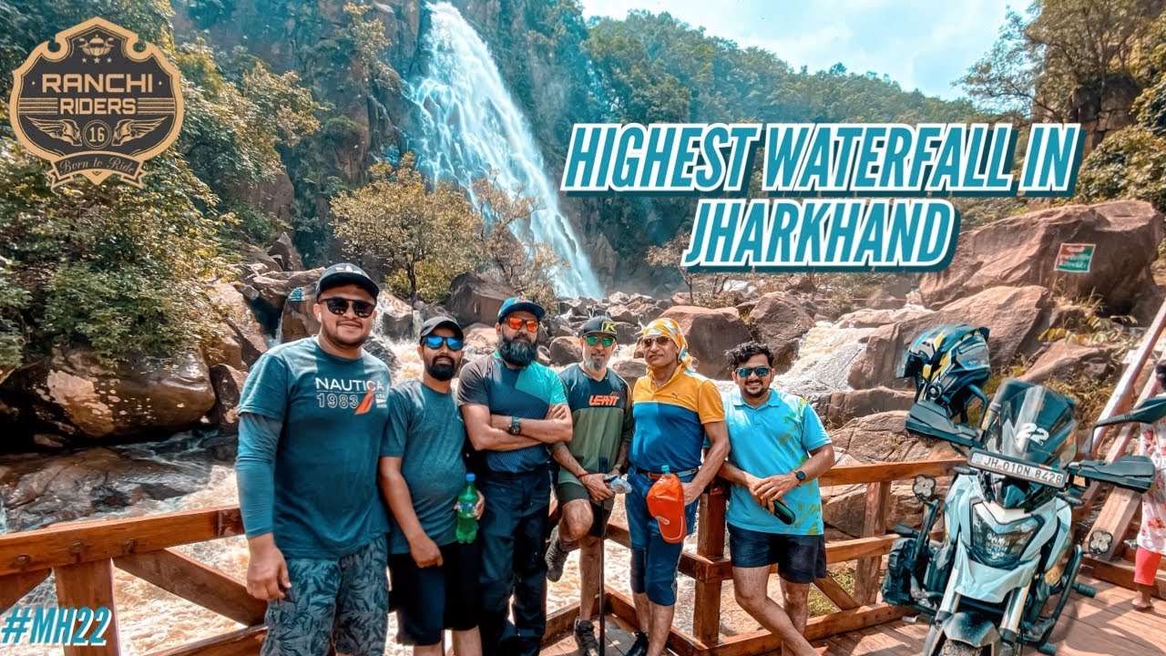 LODH FALLS | Highest Waterfall of Jharkhand | Ranchi Riders #mh22