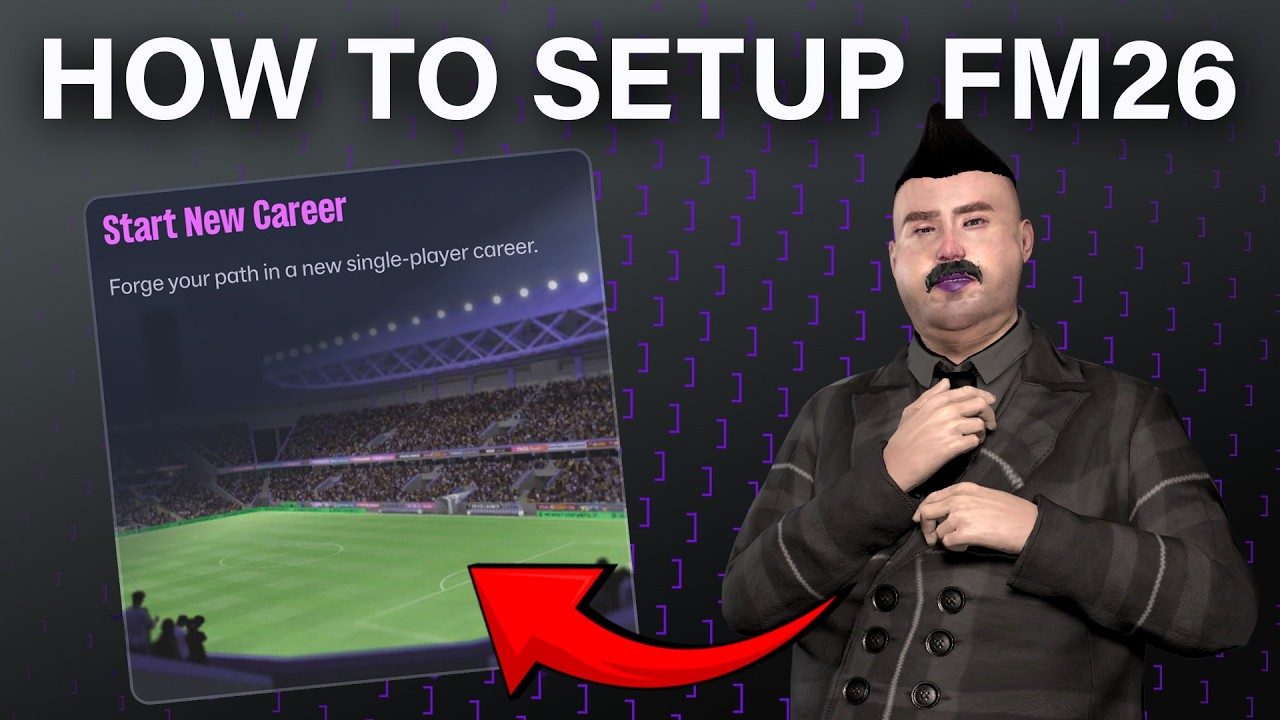 Впервые играете в Football Manager 26? Вот как правильно его настроить.