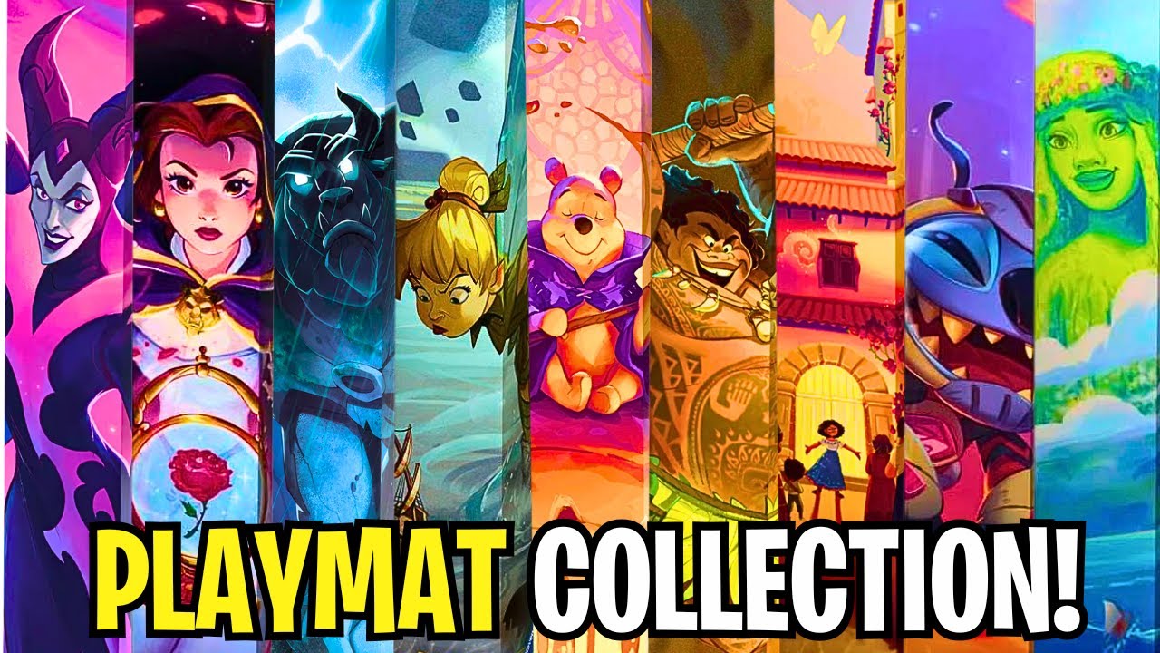 My ENTIRE PLAYMAT COLLECTION!!!