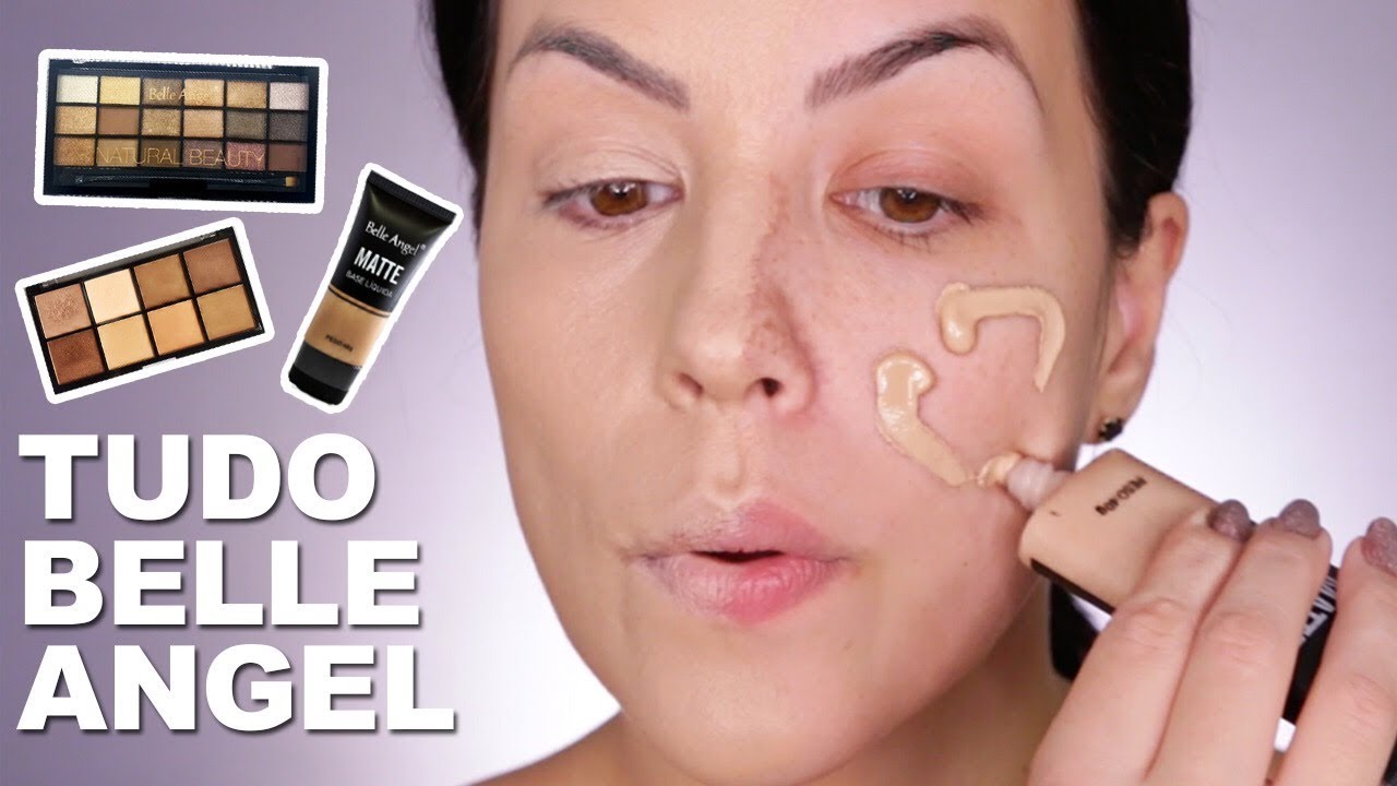 MAQUIAGEM COMPLETA S&Oacute; COM BELLE ANGEL - Full Face